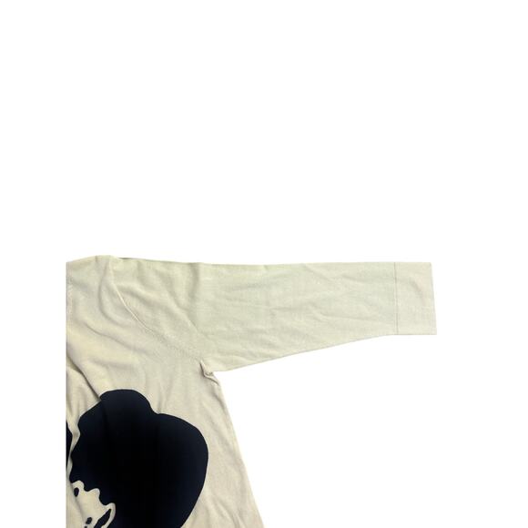 J.Crew Artsy Preppy Floral Sweater Tunic Women’s Small Bold Graphic Cotton Top - Picture 7 of 8